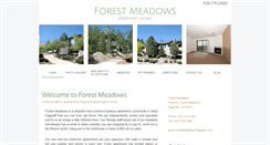 Desktop Screenshot of forestmeadowsflagstaff.com